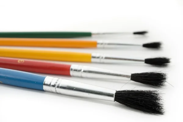 Brushes macro — Stock Photo, Image