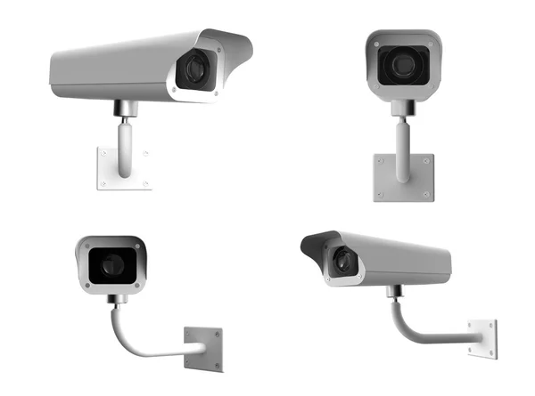 Surveillance cameras Stock Image