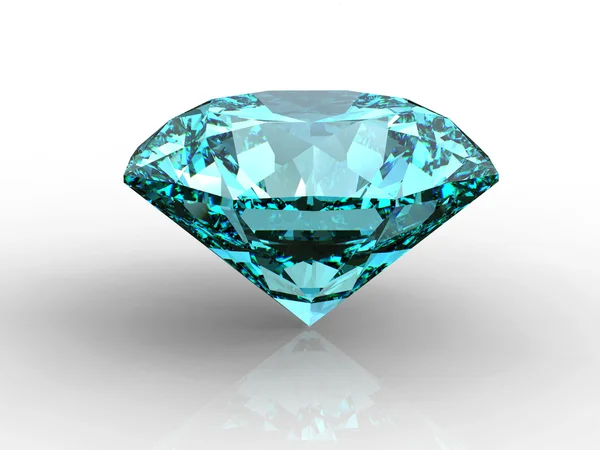 Diamante blu — Foto Stock