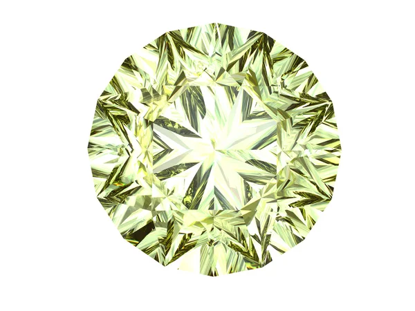 Yellow diamond — Stock Photo, Image