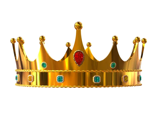 Golden crown — Stock Photo, Image