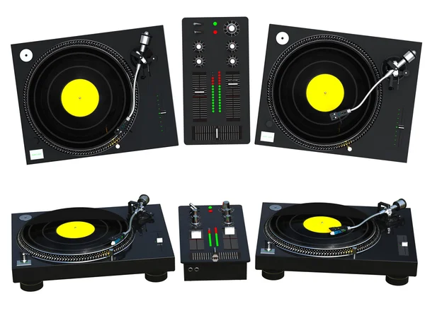 DJ mixování sada — Stock fotografie