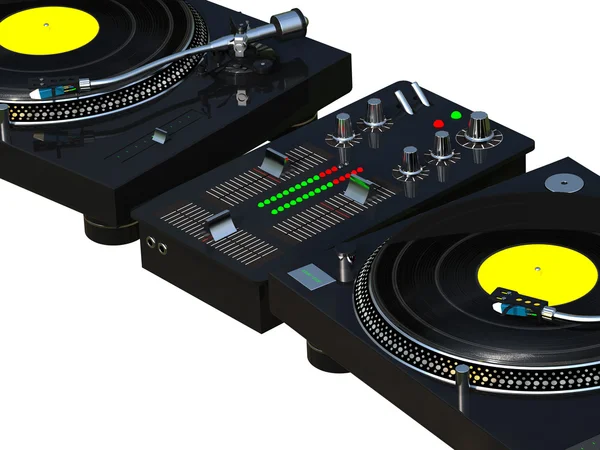 DJ mixování sada — Stock fotografie
