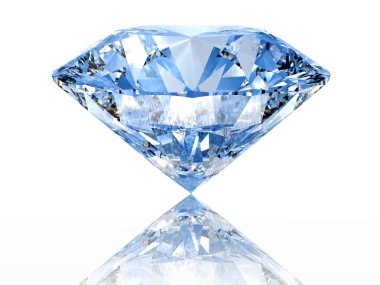 Blue diamond clipart