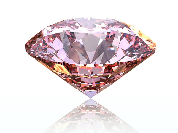 Diamante rosa — Foto de Stock