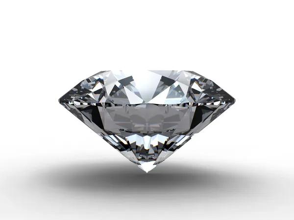 Diamante com reflexão — Fotografia de Stock