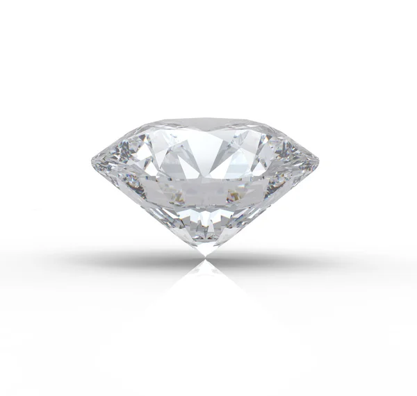 Diamante con reflexión —  Fotos de Stock