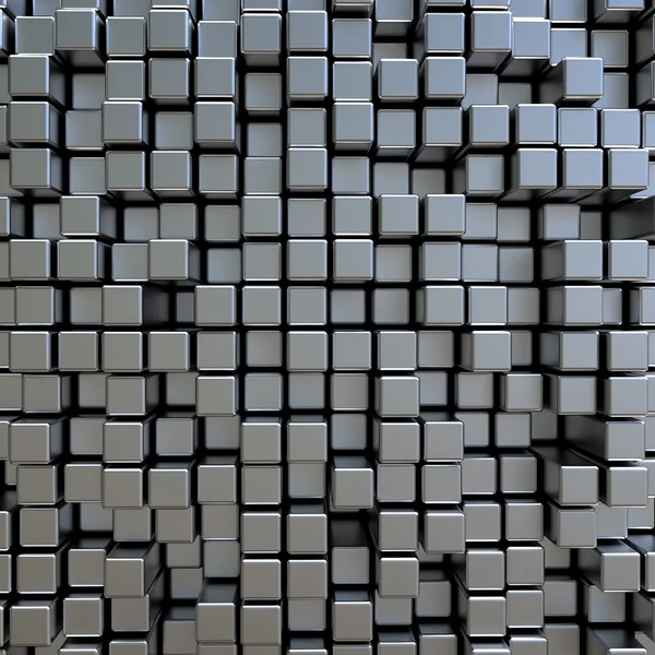 Barre metalliche 3d — Foto Stock