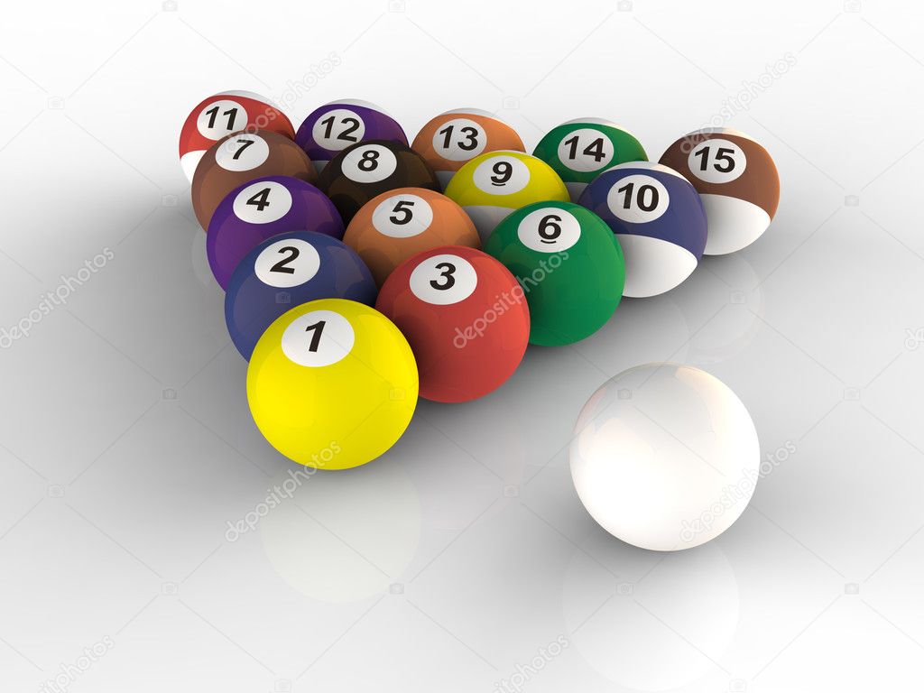 Billiard balls set