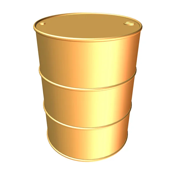 Golden barrel — Stock Photo, Image