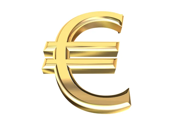 Oro eur — Foto de Stock