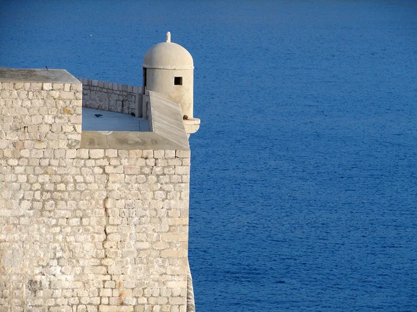 Dubrovnik versterkingsmuur — Stockfoto