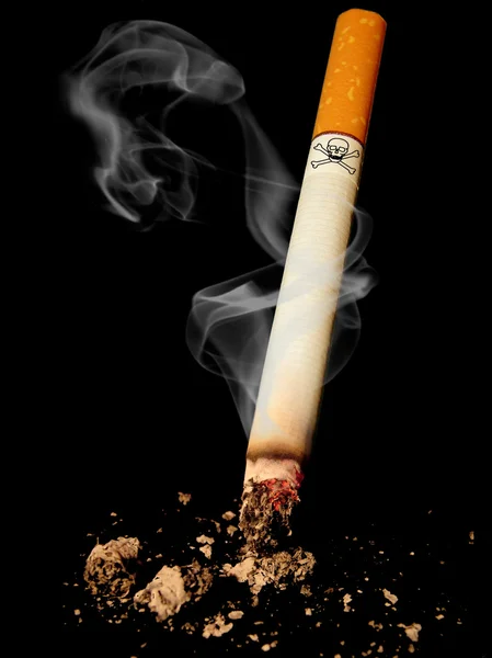 stock image Cigarette danger