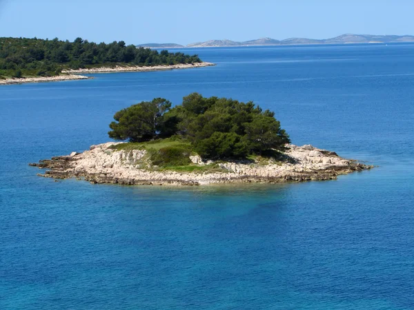 Невеликий острів Krbelica Ліцензійні Стокові Зображення