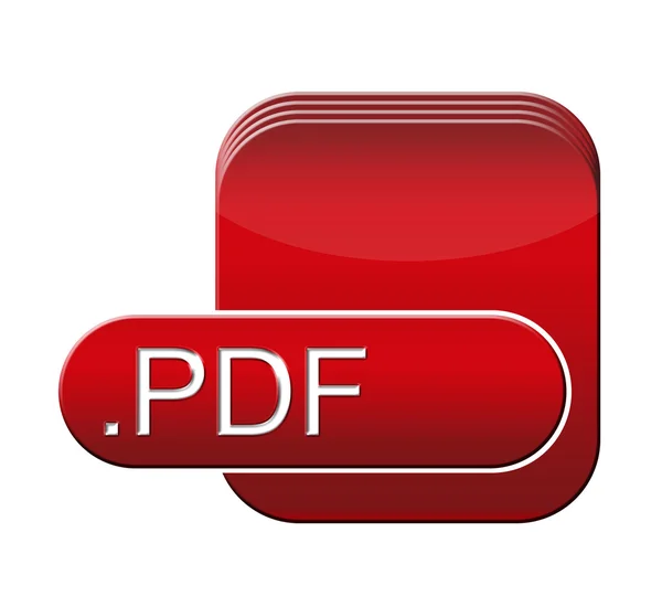 Pdf symbol — Stock Photo, Image