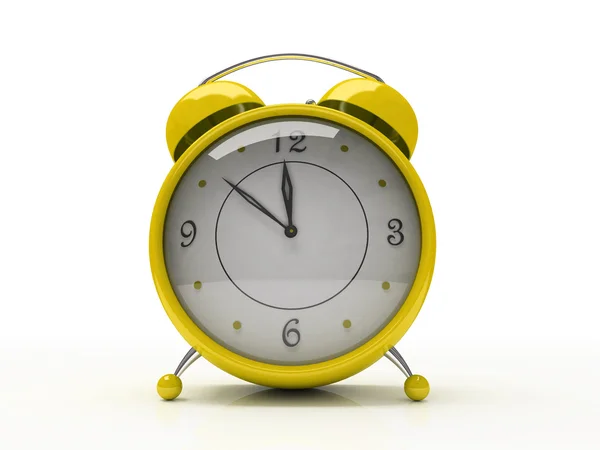 Gele alarm clock — Stockfoto