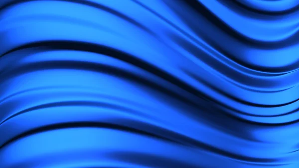 Abstrakt flytande blå bakgrund — Stockfoto
