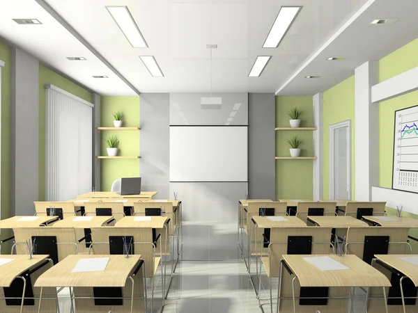 Interior da sala de aula — Fotografia de Stock