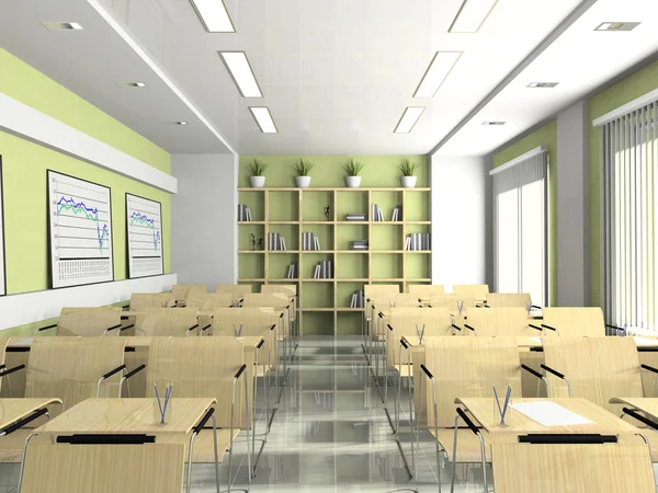 Interior of the lecture-room — Stock Photo, Image