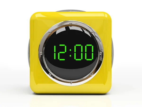 Gele horloge — Stockfoto