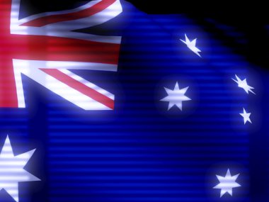 Australian flag clipart