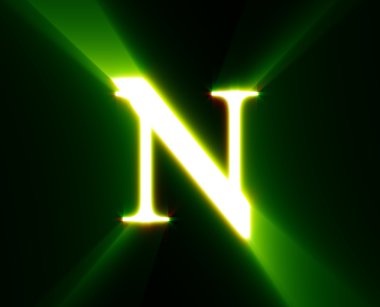 N,shine, green clipart