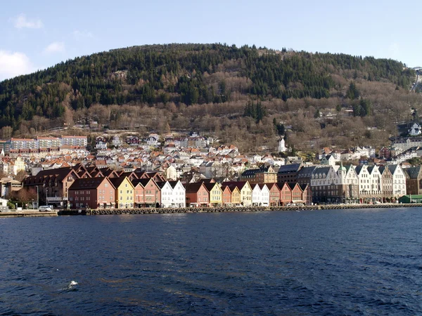Bergen přístav Stock Snímky