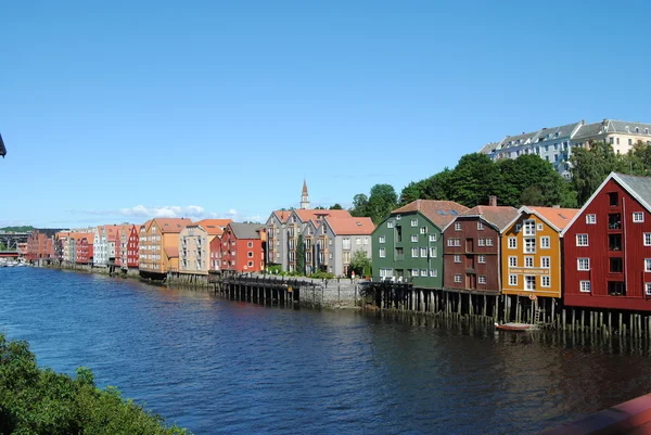 W Trondheim, Norwegia Zdjęcia Stockowe bez tantiem