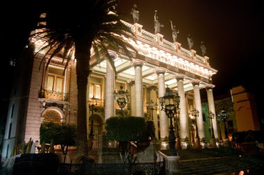 Teatro Juarez in Guanajuato clipart
