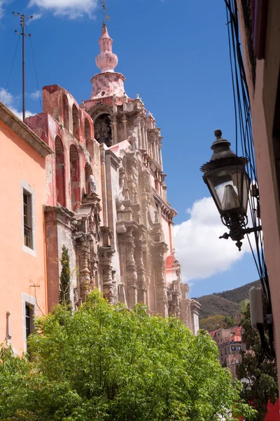 Guanajuato kyrka — Stockfoto