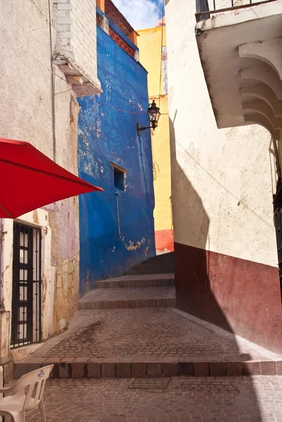 Passaggio nella storica Guanajuato — Foto Stock