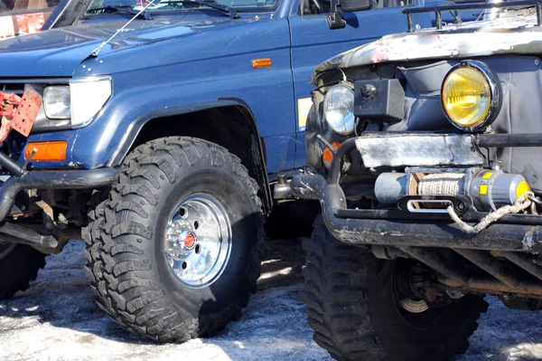 Off-road otomobillerin motor yarışları