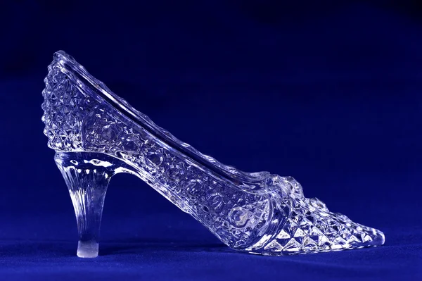 Sapato de cristal — Fotografia de Stock