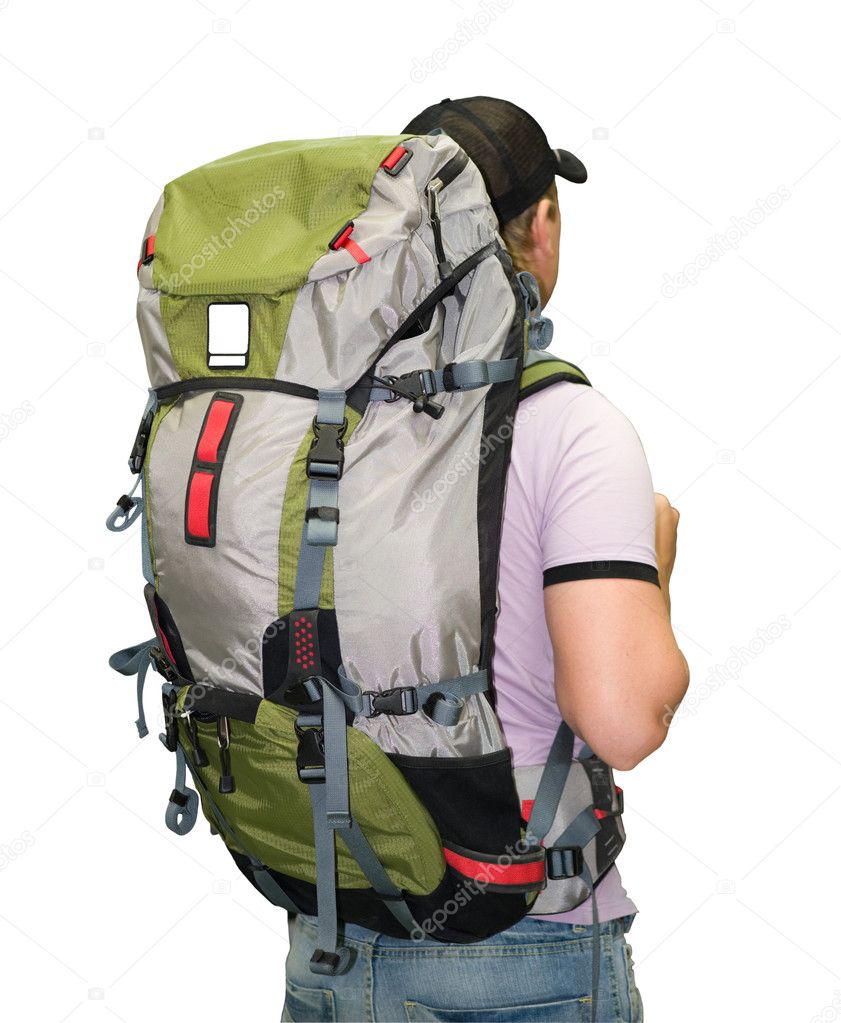 The man with a backpack — Stock Photo © prostvik #3535587