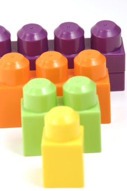 Isolated Toy Blocks clipart