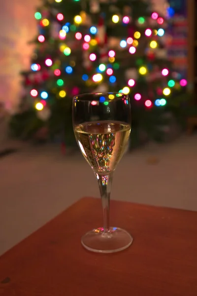 와인과 함께 휴일을 축 하 — 스톡 사진