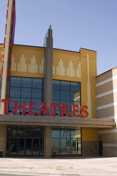 Movie Theatre Sign — Stock Photo, Image