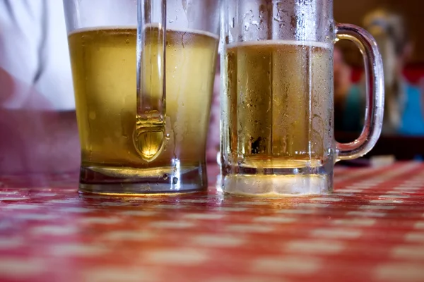 Two Glasses of Beer — Stock Photo, Image