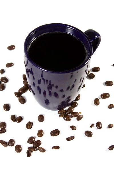 Kubek kawy na białym tle — Zdjęcie stockowe