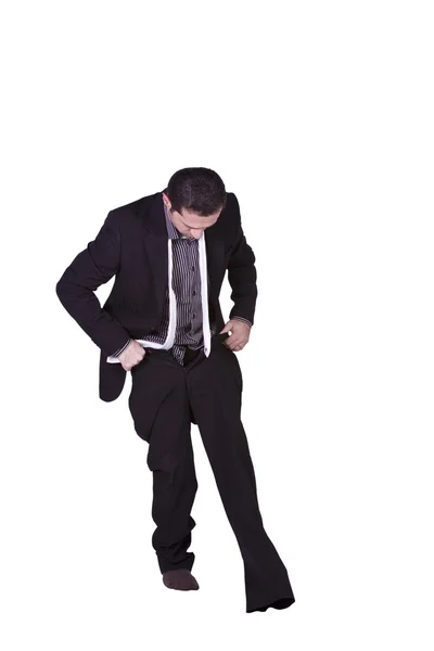 Businessman Dressing Up — Stock Photo, Image