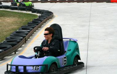 kadın go cart