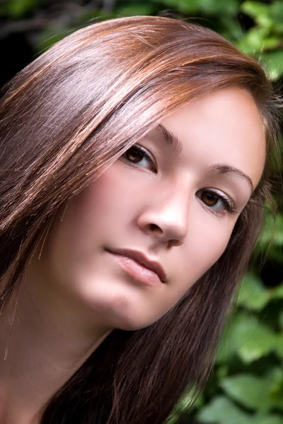 Close up su una ragazza adolescente — Foto Stock