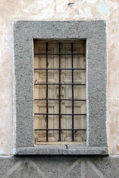 Old Unoccupied House Window in Turkey