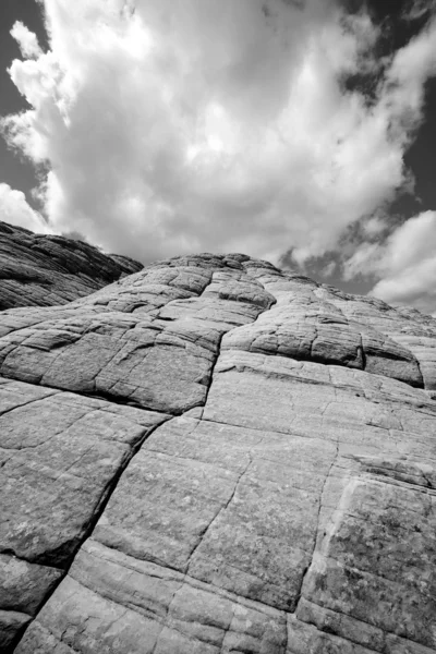 stock image Looking up the Sandstones