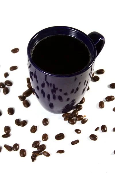 Kubek kawy na białym tle — Zdjęcie stockowe