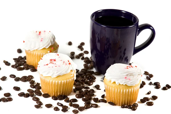 stock image Isolated Coffee Mug with Cupcake