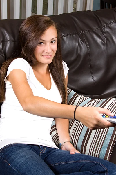 stock image Teenage Girl at Home