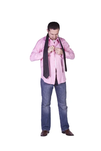 カジュアルな男に服を着せる ロイヤリティフリーのストック写真