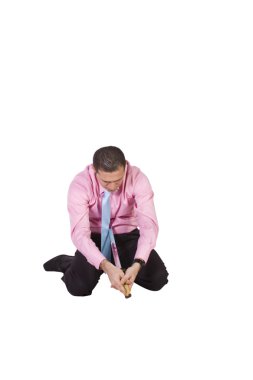 Businessman Committing Suicide clipart