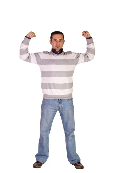 Casual Man Posing — Stock Photo, Image